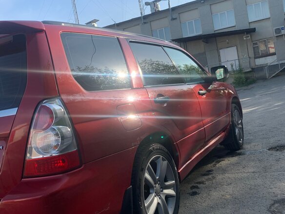 2006 Subaru Forester II Рестайлинг, красный, 700000 рублей - вид 6