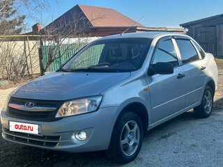 2013 Lada (ВАЗ) Granta I, серебристый, 500000 рублей, вид 5