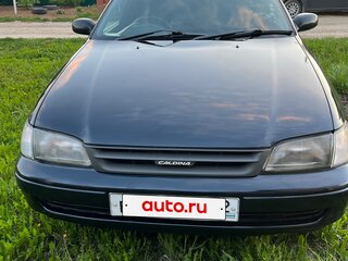 2001 Toyota Caldina II Рестайлинг, чёрный, 350000 рублей, вид 4