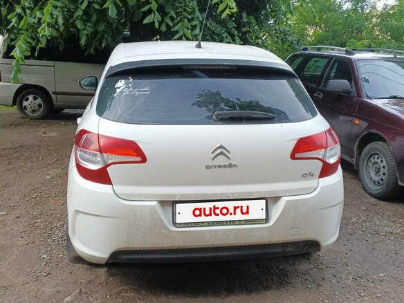 2012 Citroen C4 II, белый, 450000 рублей - вид 3