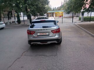 2020 Lada (ВАЗ) Vesta SW Cross I, серебристый, 1400000 рублей, вид 2