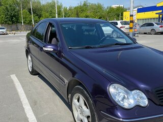 2000 Mercedes-Benz C-Класс 180 II (W203), фиолетовый, 560000 рублей, вид 2