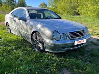 2000 Mercedes-Benz CLK-Класс 200 I (W208) Рестайлинг, серебристый, 810000 рублей, вид 4