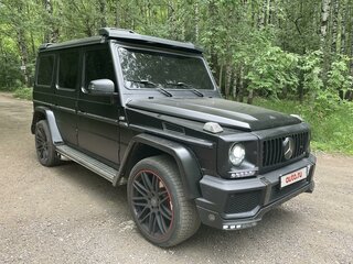 2002 Mercedes-Benz G-Класс 400 II (W463), чёрный, 3000000 рублей, вид 3