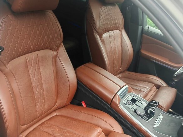 2019 BMW X7 30d I (G07), белый, 8700000 рублей - вид 8
