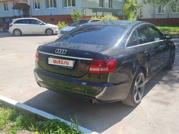 2005 Audi A6 III (C6), чёрный, 850000 рублей - вид 2