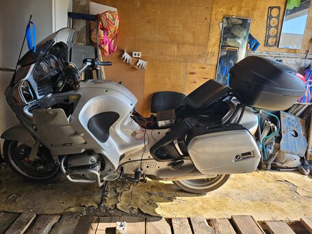 2001 BMW R 1150 RT, серебристый, 350000 рублей, вид 4