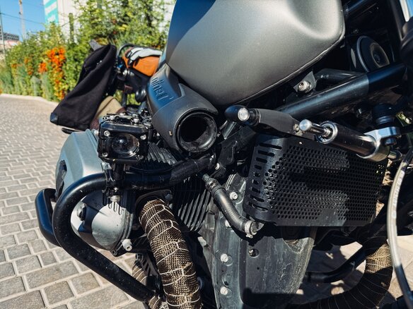 2018 BMW R Nine T Scrambler, серебристый, 1150000 рублей - вид 16