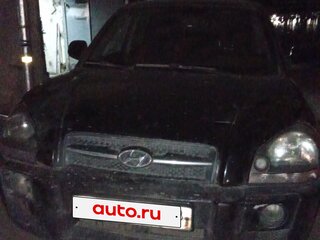 2007 Hyundai Tucson I, чёрный, 750000 рублей, вид 2