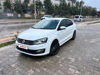 2015 Volkswagen Polo V Рестайлинг, белый, 1070000 рублей, вид 5