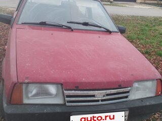1993 Lada (ВАЗ) 2108 21086, красный, 80000 рублей, вид 1