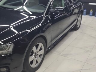 2009 Audi A5 I (8T), чёрный, 1300000 рублей, вид 5