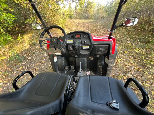2008 Aeon SXS Cube 350 4WD, красный, 550000 рублей - вид 8