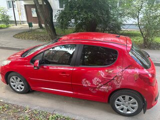 2009 Peugeot 207 I Рестайлинг, красный, 400000 рублей, вид 5