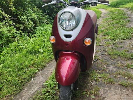 2012 Yamaha Vino 50, пурпурный, 85000 рублей, вид 4