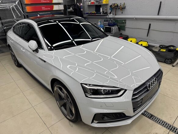 2019 Audi A5 II (F5), белый, 4000000 рублей - вид 28
