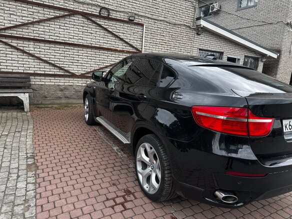 2008 BMW X6 35i 6-speed I (E71), чёрный, 2500000 рублей - вид 4