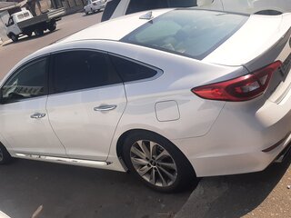 2016 Hyundai Sonata VII (LF), белый, 1300000 рублей, вид 4