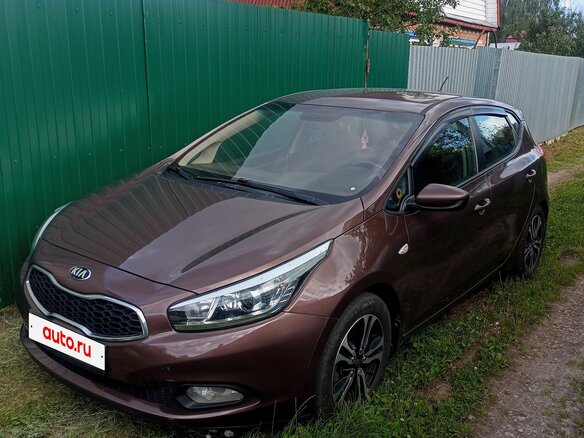 2014 Kia Ceed II, коричневый, 1100000 рублей - вид 1