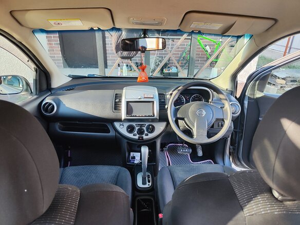 2009 Nissan Note I Рестайлинг, серый, 570000 рублей - вид 6