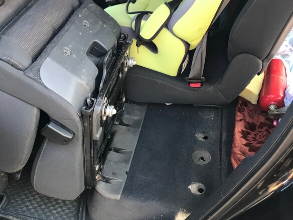 2007 Renault Scenic II Рестайлинг, чёрный, 500000 рублей - вид 6