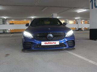 2018 Mercedes-Benz C-Класс 180 IV (W205) Рестайлинг, синий, 2750000 рублей, вид 2