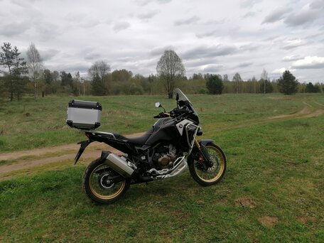 2021 Honda CRF 1100L Africa Twin, чёрный, 1750000 рублей, вид 4