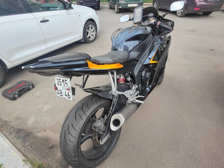 2006 Yamaha YZF-R6, оранжевый, 560000 рублей, вид 5
