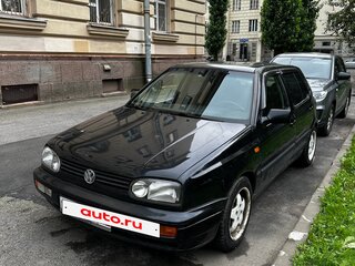 1997 Volkswagen Golf III, чёрный, 220000 рублей, вид 3