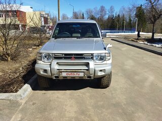 1997 Mitsubishi Pajero II Рестайлинг, серебристый, 850000 рублей, вид 3