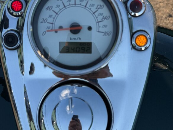 1997 Honda Shadow 400, зелёный, 320000 рублей - вид 11