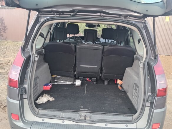 2004 Renault Scenic II, серый, 560000 рублей - вид 10