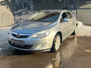 2011 Opel Astra J, серебристый, 480000 рублей, вид 1
