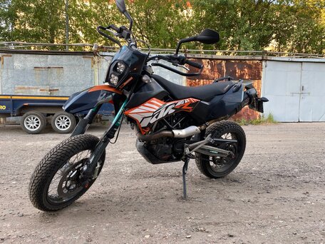 2011 KTM 690 SMC, оранжевый, 650000 рублей, вид 5