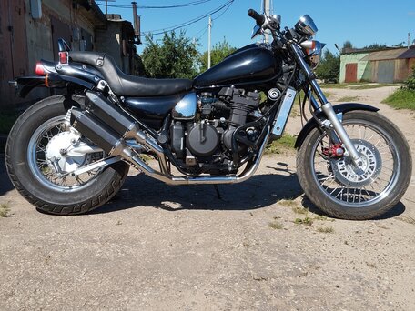 1990 Kawasaki ZL400 Eliminator, чёрный, 200000 рублей, вид 5