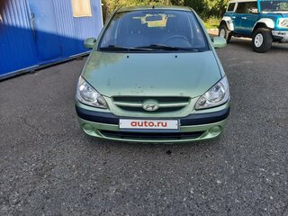 2007 Hyundai Getz I Рестайлинг, зелёный, 570000 рублей, вид 1