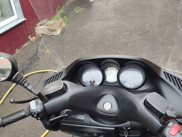 2005 Yamaha Majesty 400, красный, 300000 рублей - вид 7