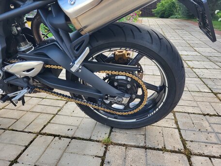 2012 Triumph Street Triple, чёрный, 520000 рублей, вид 5