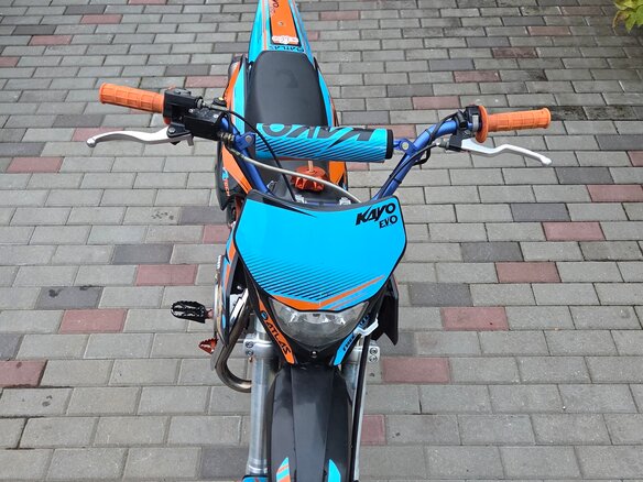 2022 Kayo Evolution YX125EM, чёрный, 95000 рублей - вид 7