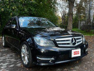 2012 Mercedes-Benz C-Класс 180 BlueEFFICIENCY III (W204) Рестайлинг, чёрный, 1500000 рублей, вид 5