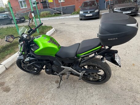 2013 Kawasaki ER-6N, зелёный, 520000 рублей, вид 5