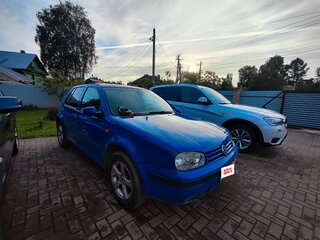1999 Volkswagen Golf IV, синий, 160000 рублей, вид 2