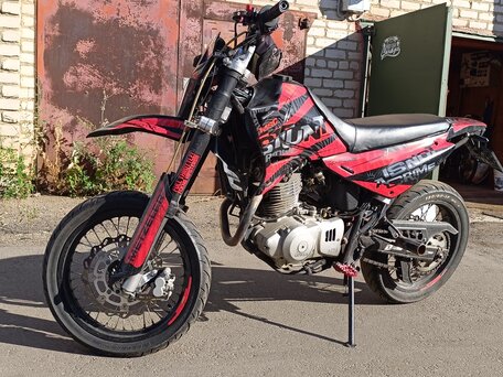 2013 Baltmotors Dakar 250 Motard, чёрный, 125000 рублей, вид 1