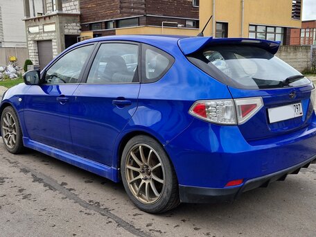 2007 Subaru Impreza WRX III, синий, 950000 рублей, вид 2