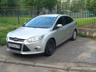 2012 Ford Focus III, серебристый, 785000 рублей, вид 1