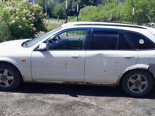 2003 Mazda Familia S-Familia S-Wagon VIII (BJ), белый, 133000 рублей, вид 4