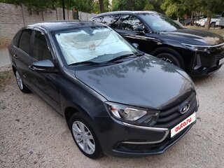 2022 Lada (ВАЗ) Granta I Рестайлинг, серый, 1150000 рублей, вид 2