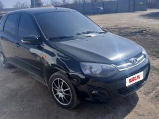 2014 Lada (ВАЗ) Kalina II, синий, 420000 рублей, вид 1