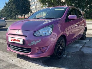 2013 Mitsubishi Mirage VI, розовый, 650000 рублей, вид 1