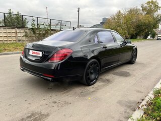 2016 Mercedes-Benz Maybach S-Класс 400 I (X222), чёрный, 4400000 рублей, вид 4